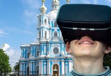 Автобусная экскурсия с использованием очков виртуальной реальности «Петербург сквозь века»,10+