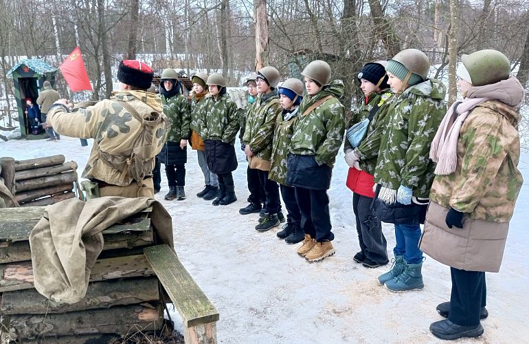 Игра-зарница на территории музея «Прорыв блокады Ленинграда» «Путь к победе», 7+