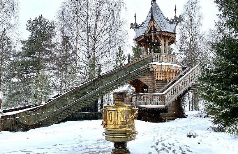 Автобусная экскурсия в деревню XIX века «Мандроги. Живые традиции», 14+